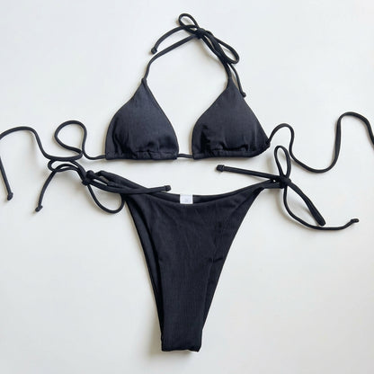 2026 New Sexy Three-Piece Bikini Swimwear Set