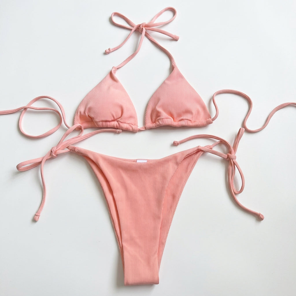 2026 New Sexy Three-Piece Bikini Swimwear Set
