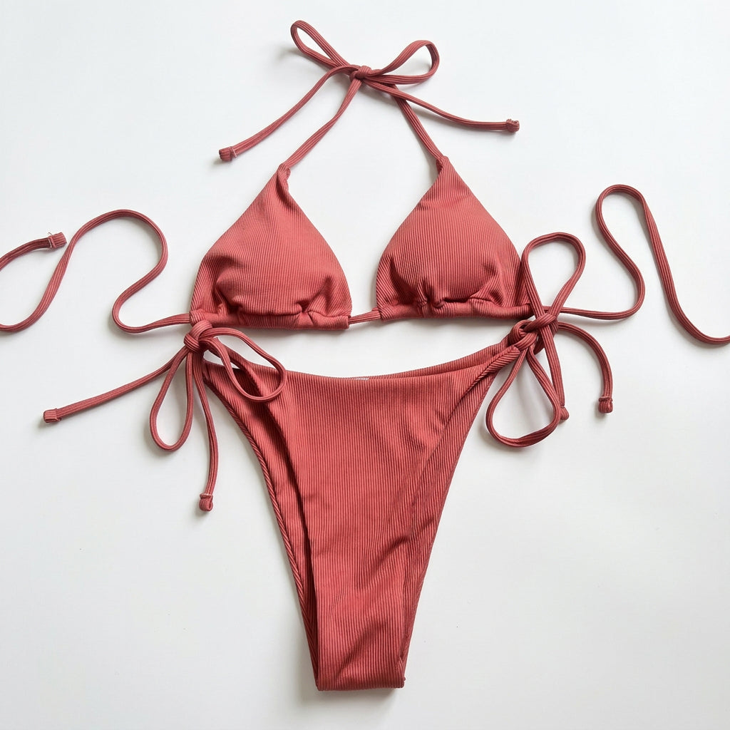 2026 New Sexy Three-Piece Bikini Swimwear Set