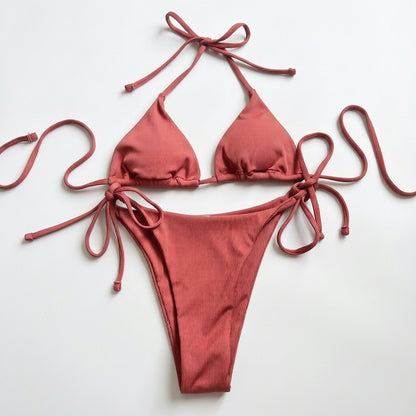 2026 New Sexy Three-Piece Bikini Swimwear Set