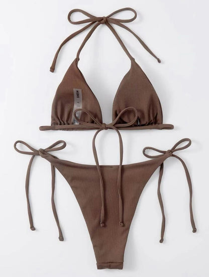 2026 New Sexy Three-Piece Bikini Swimwear Set