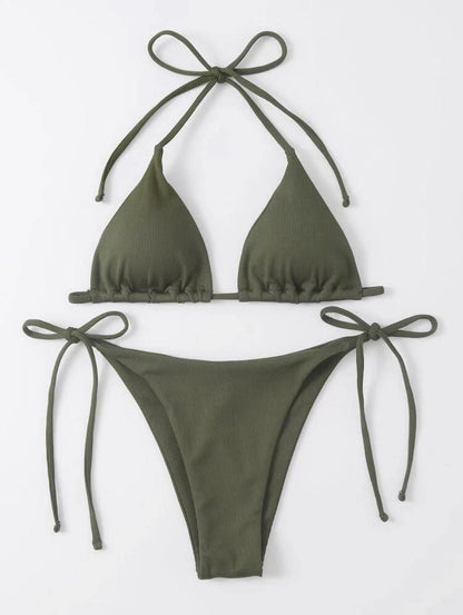 2026 New Sexy Three-Piece Bikini Swimwear Set